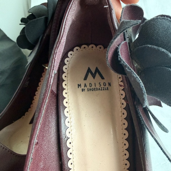 Madison by ShoeDazzle | Magenta Purple Sky High Platform Heels | Size 7 - Picture 9 of 11